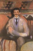 Edvard Munch Artist oil painting on canvas